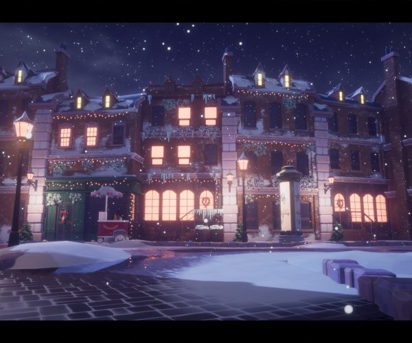 Stylized Christmas Town