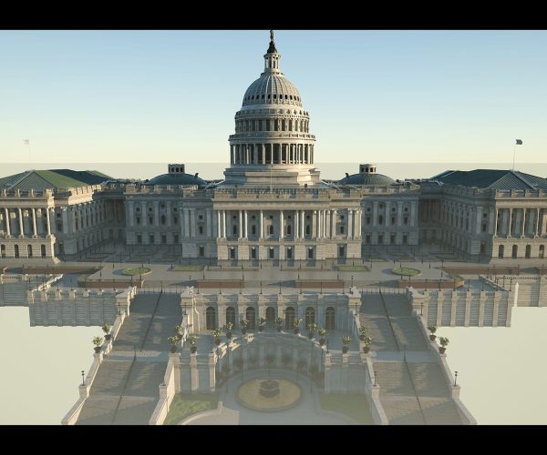 US Capitol Exterior Environment