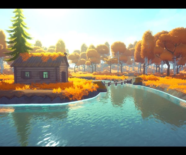 Stylized Autumn Forest