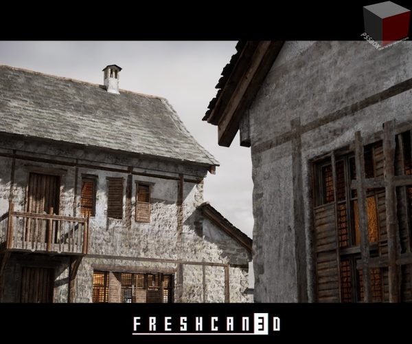 Old Village Houses Pack