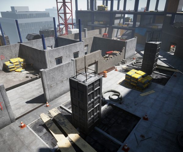 Skyscraper Modular FPS Map