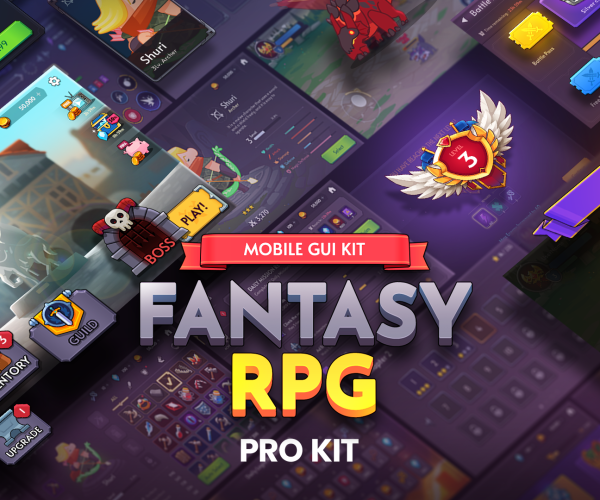 GUI PRO Kit – Fantasy RPG