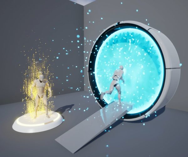 Teleportation and Portal