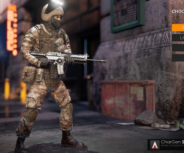 CharGen: Counter-Terrorists Soldier Pack