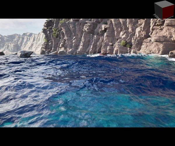 Ocean System for Rendered Cinematics