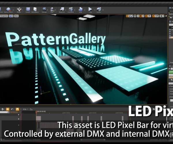 LED Pixel Bar and Animation Preset