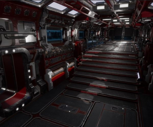 Modular sci-fi Environment A