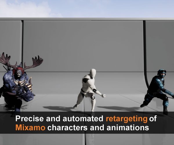 Mixamo Animation Retargeting