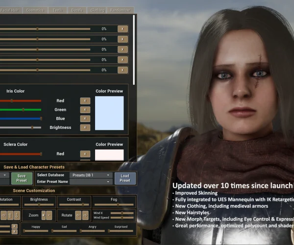 Universal Character Customization System