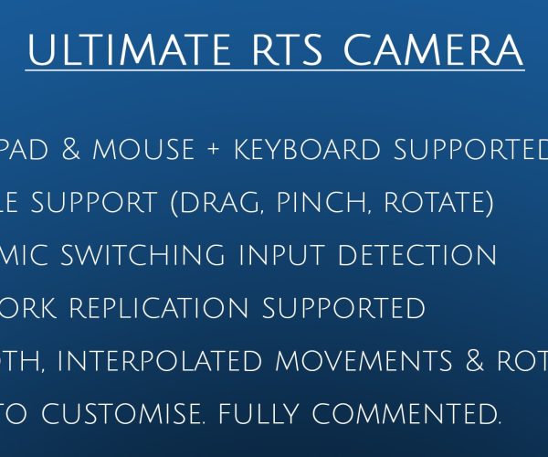 Ultimate RTS Camera