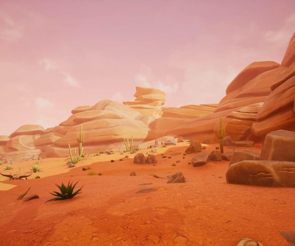 Stylized Desert Environment