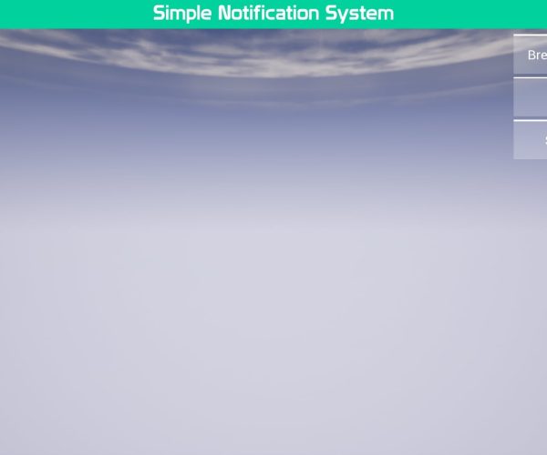 Simple Notification System