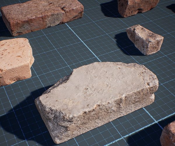 Photo Scanned Bricks