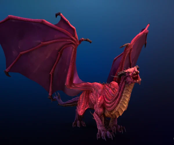 Stylized Fantasy Dragon