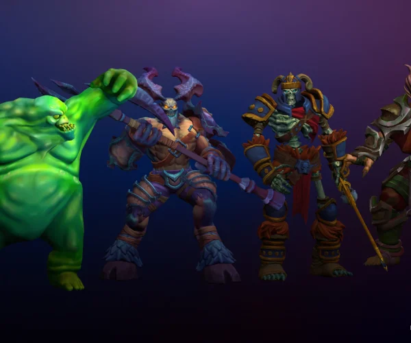 Stylized Fantasy Enemy NPC Bundle