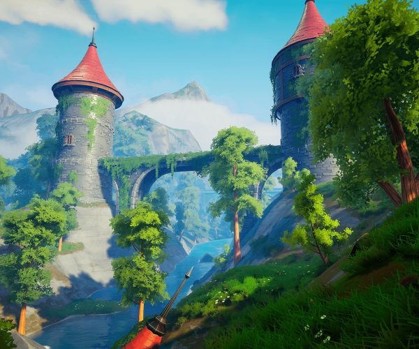 Dreamscape Nature : Tower – Stylized Open World Environment