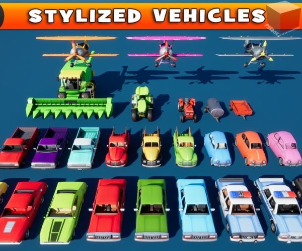 Stylized Vehicles