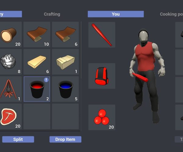 Touch Build and Inventory