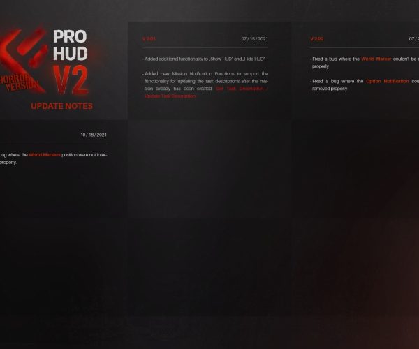 Pro HUD Pack V2: Horror Version