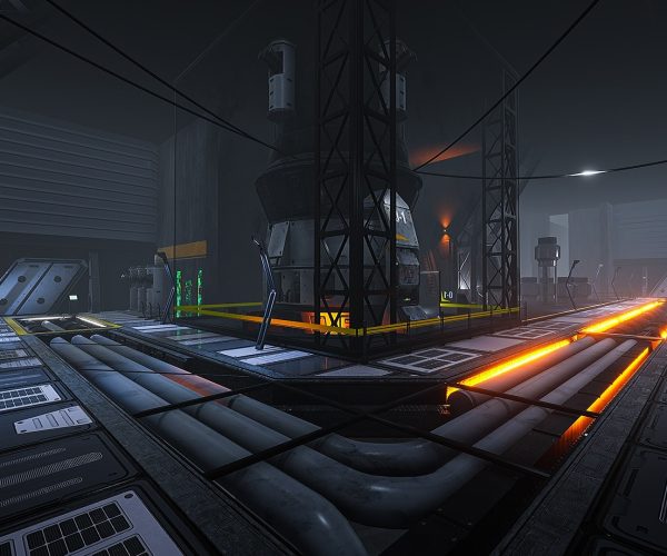 Modular Sci-Fi Underground Environment