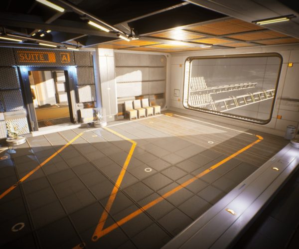 Sci-fi Rooms and Corridors Interior Kit