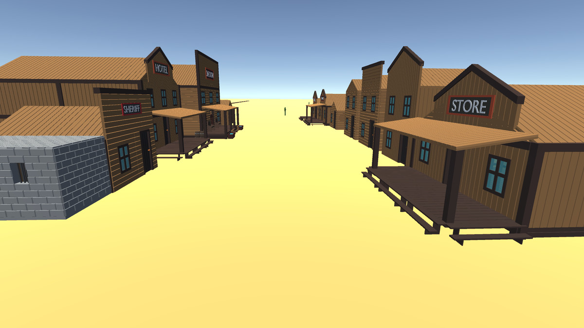 9t5 Low Poly Western