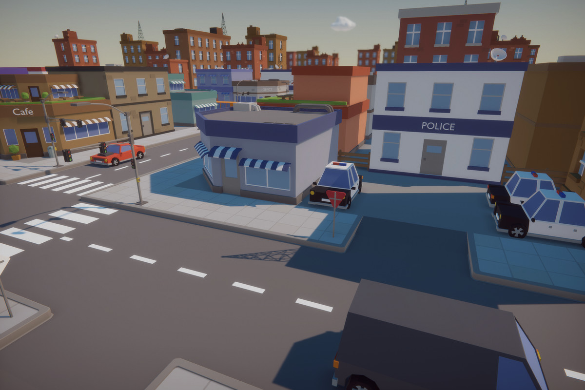 Cartoon Low Poly City Pack