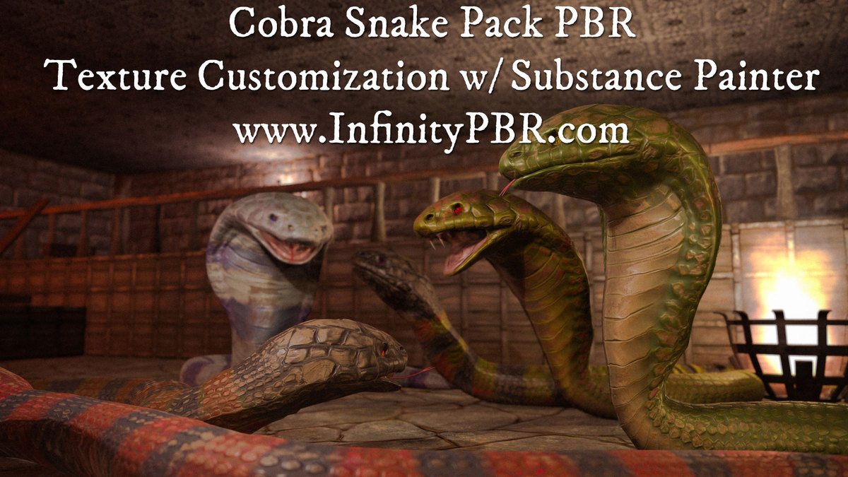 Cobra Snake Pack PBR - Fantasy RPG