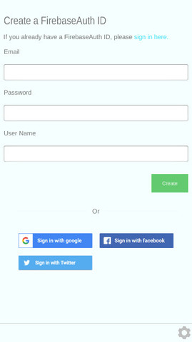 Firebase Authentication Android/iOS