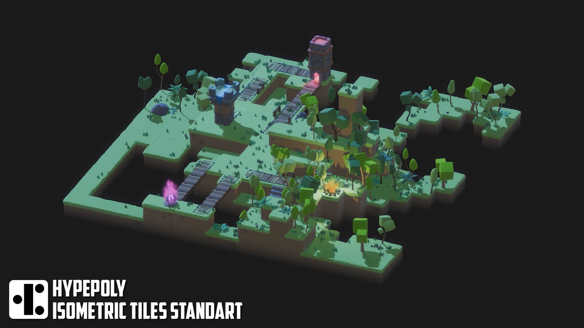 HYPEPOLY - Isometric Tiles Standart