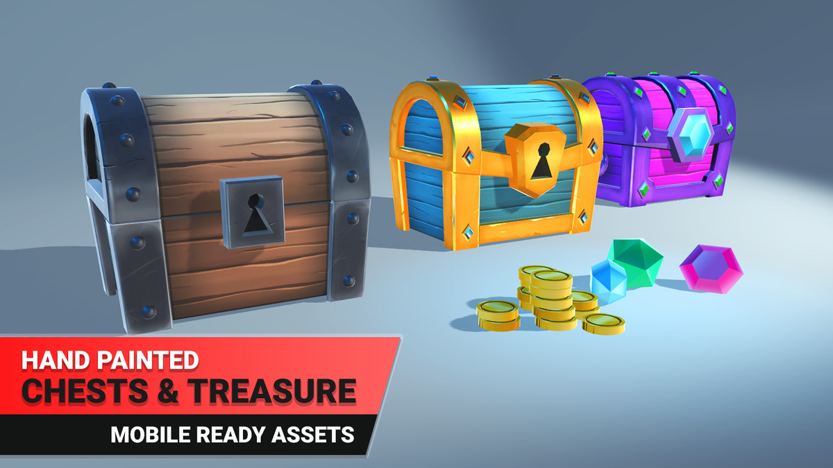 Hand Painted Chests & Treasure