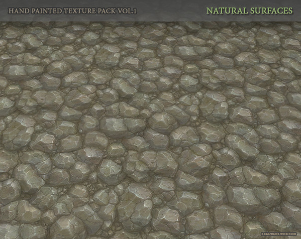 Hand Painted Texture Pack - Natural Surfaces