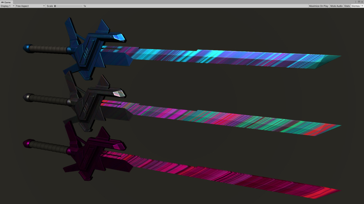 LowPoly Cyberpunk Sword