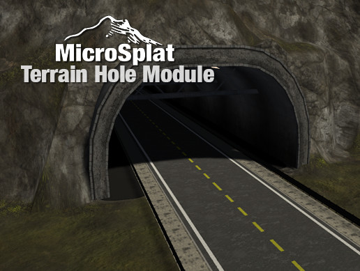 MicroSplat - Terrain Holes