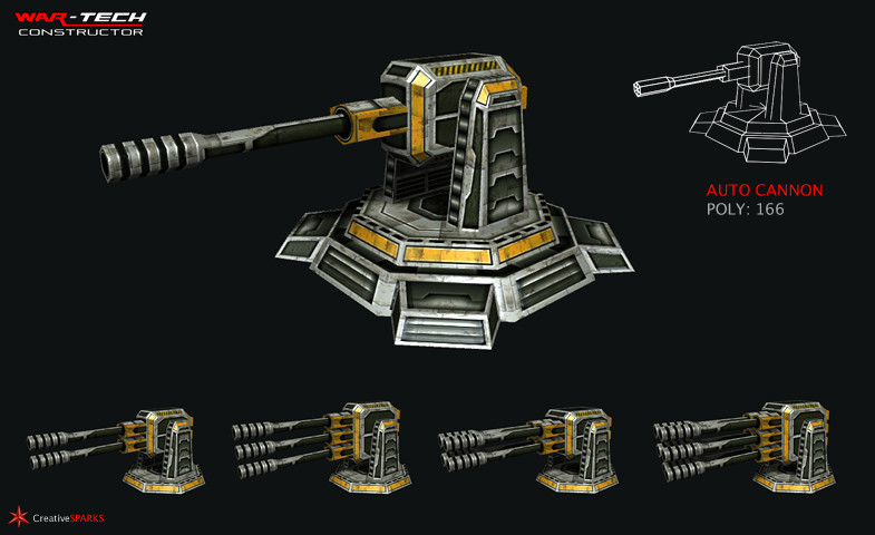 Modular Multilevel: Turrets-Mechs-Robots