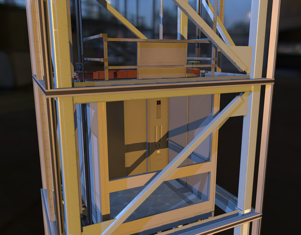 Moving Elevator System (Fully functional)