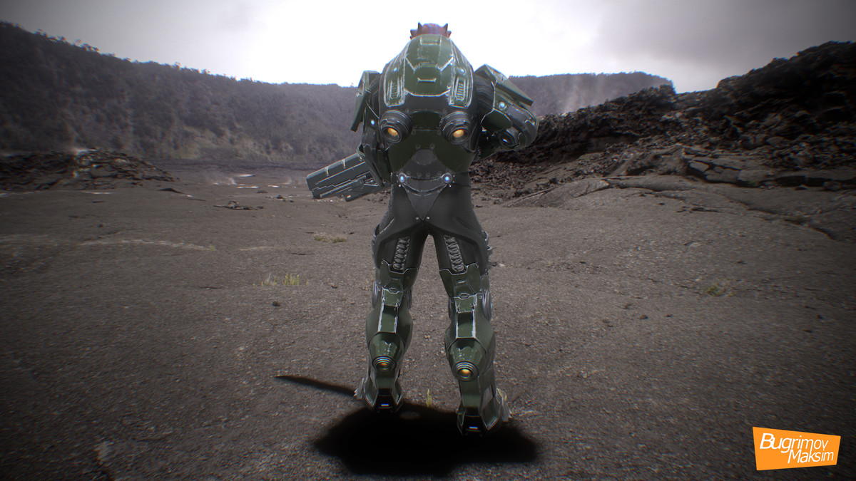 PBR Customized Alien Soldier