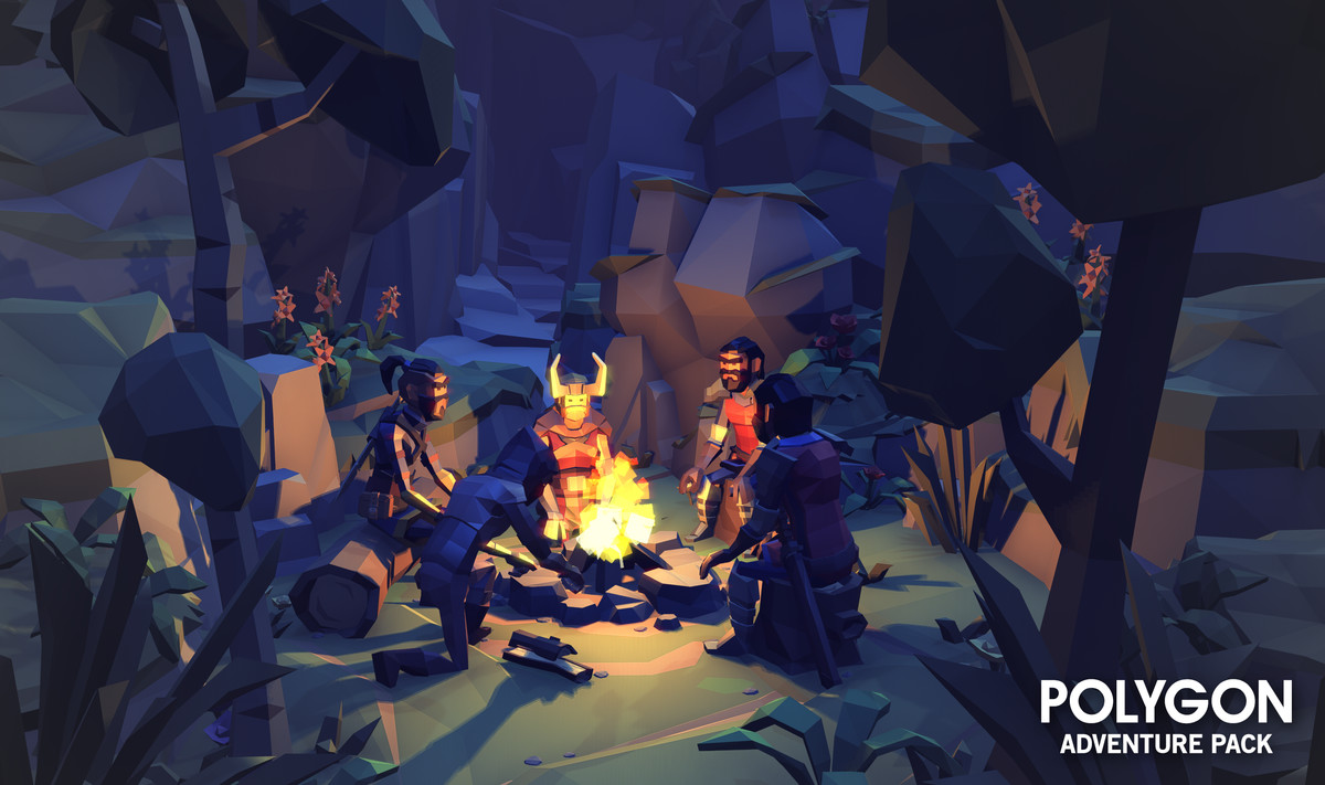 POLYGON Adventure - Low Poly 3D Art by Synty