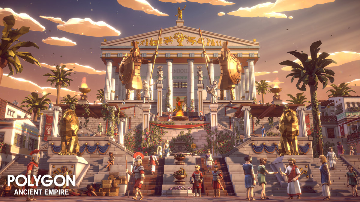 POLYGON Ancient Empire - Low Poly 3D Art by Synty