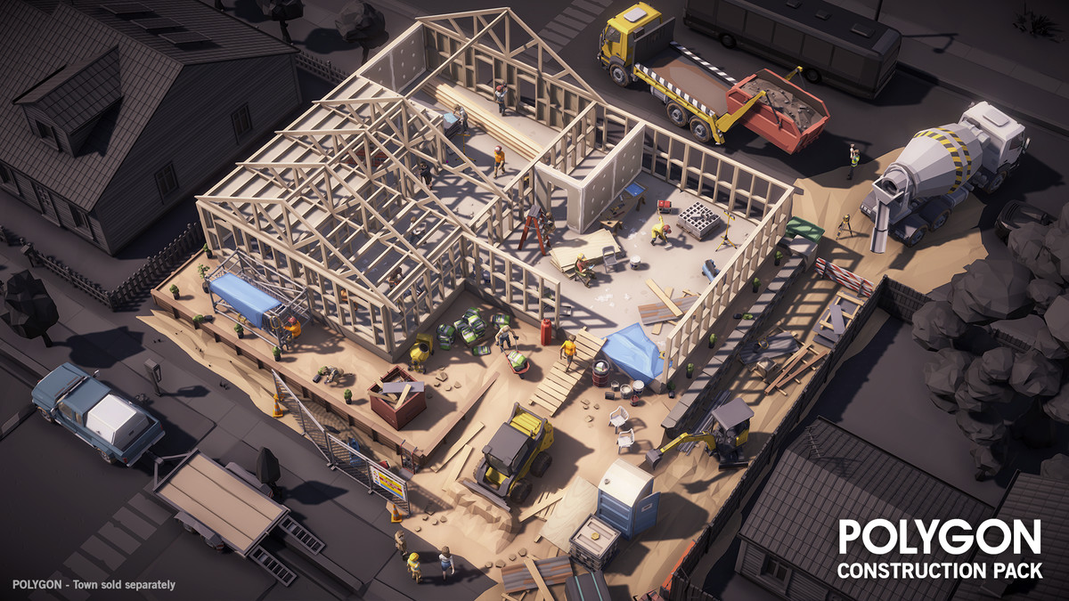 POLYGON Construction - Low Poly 3D Art by Synty