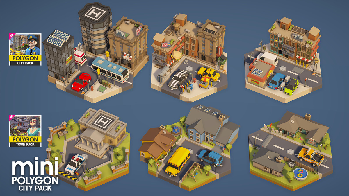 POLYGON MINI - City Pack