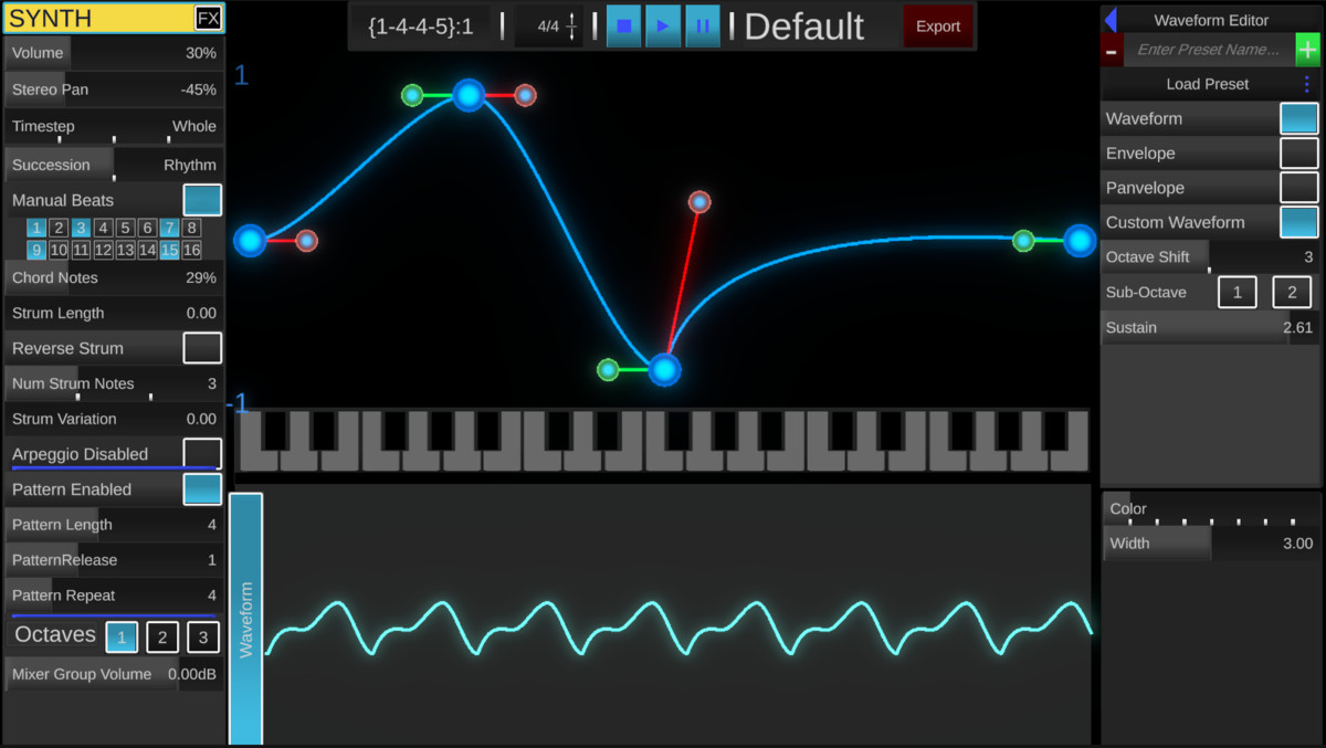 Procedural Music Generator