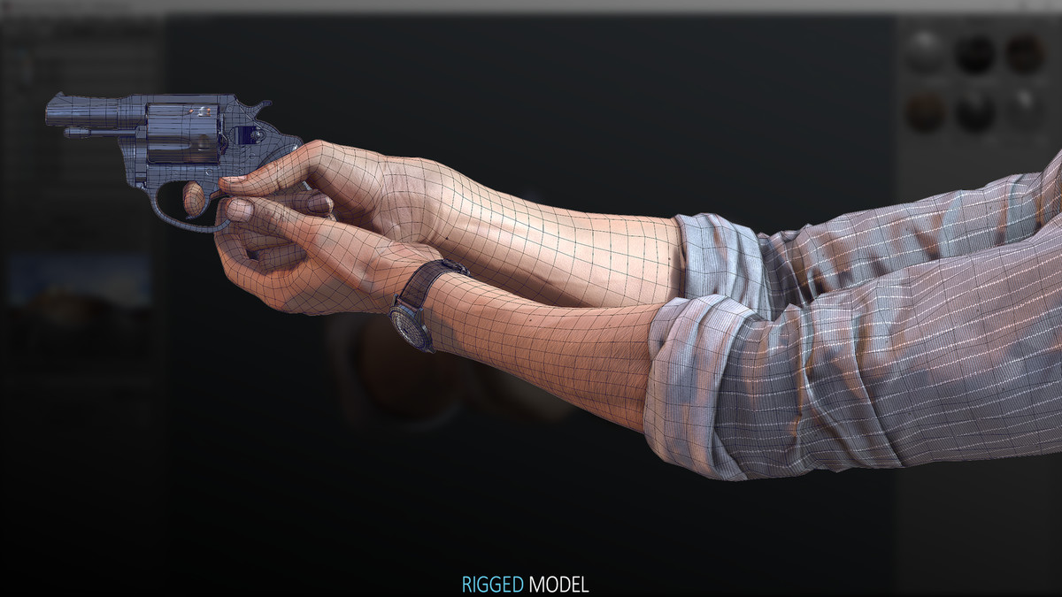 Realistic FPS Hands