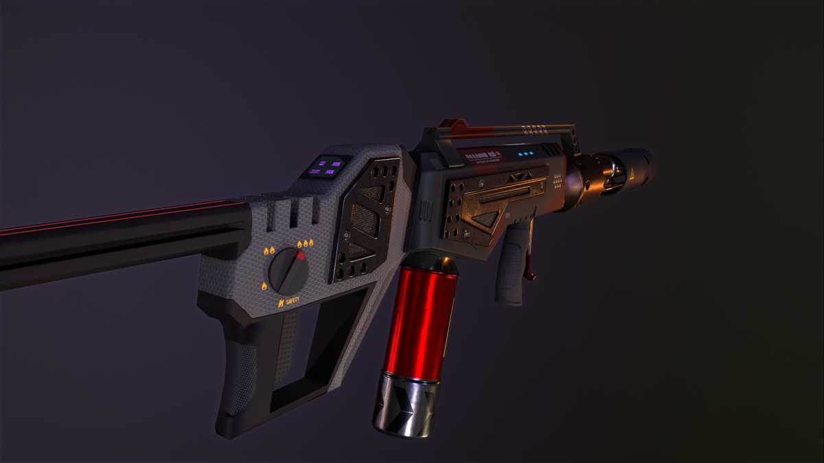 Sci-Fi Flamethrower