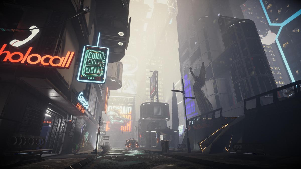 SciFi Neon City