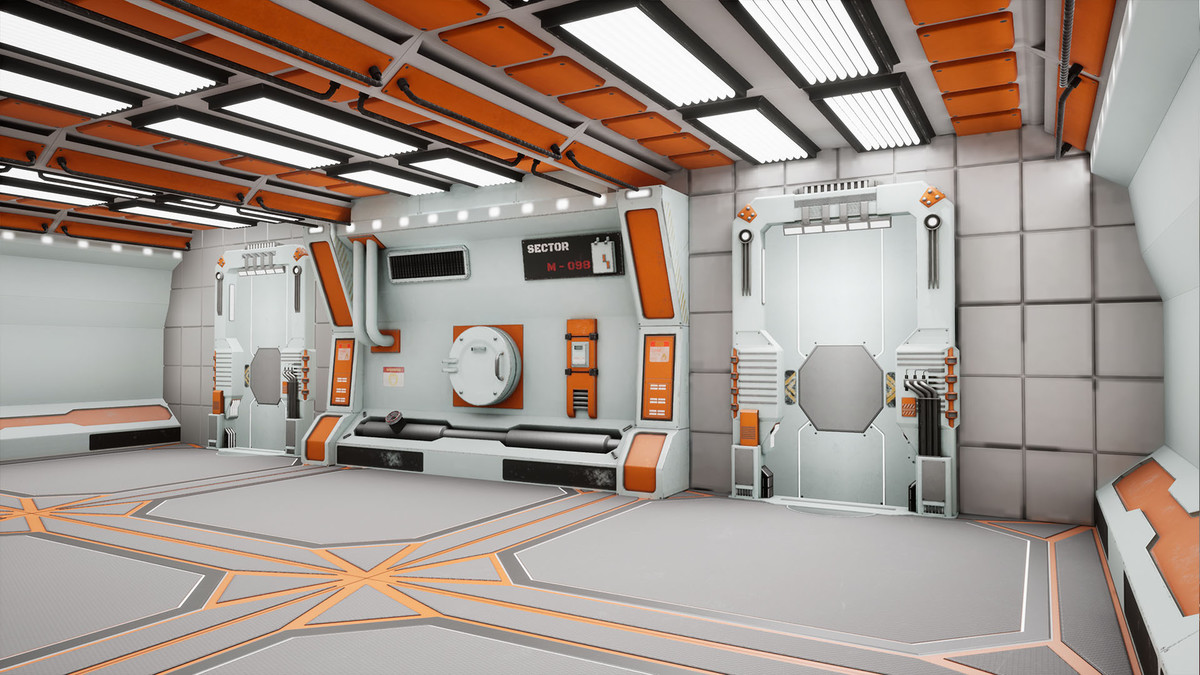 SciFi Space Modular Level