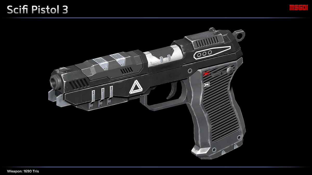 Scifi Pistols