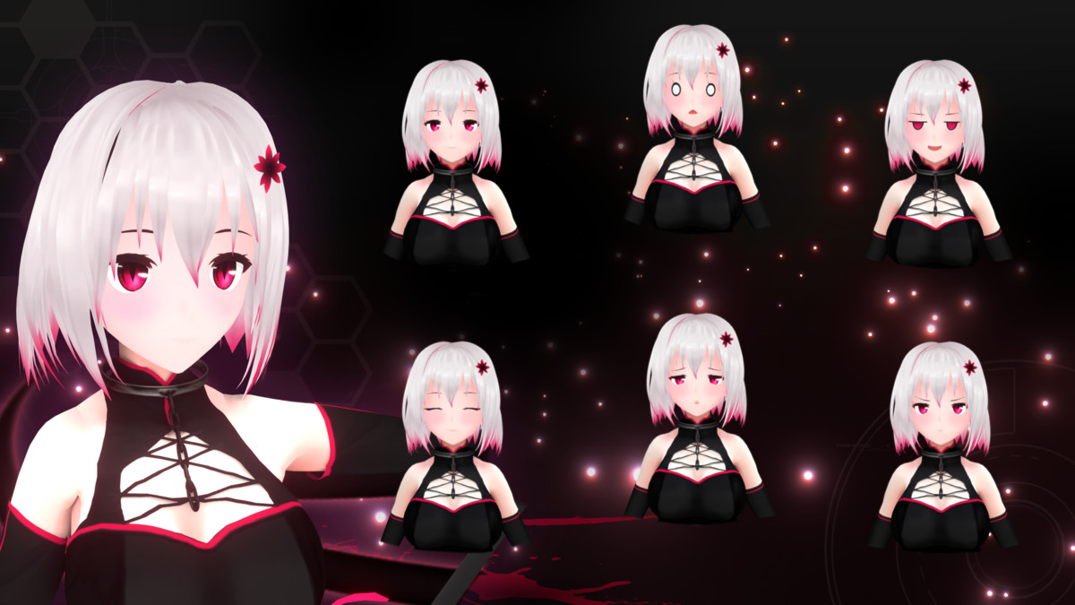 Shirley: Anime-Style Character For Games And VRChat