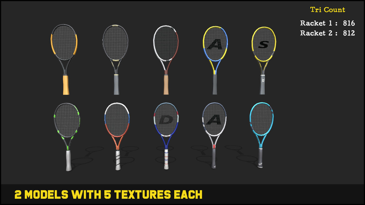 Tennis Game Assets