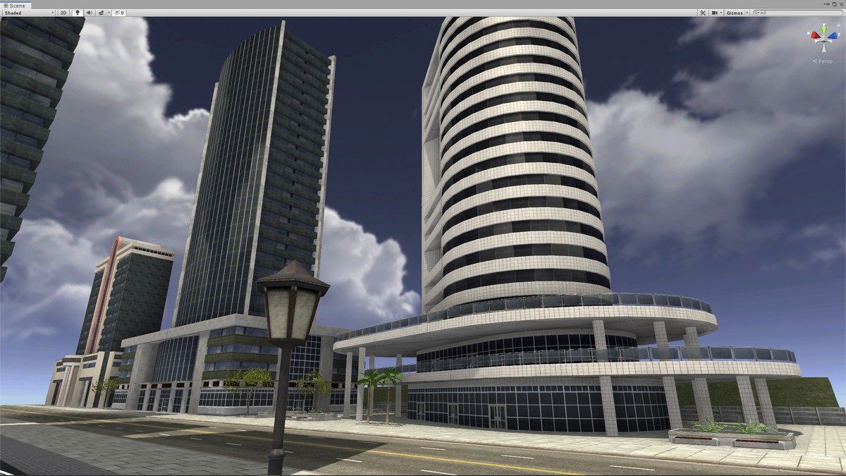 Urban buildings Pack 01